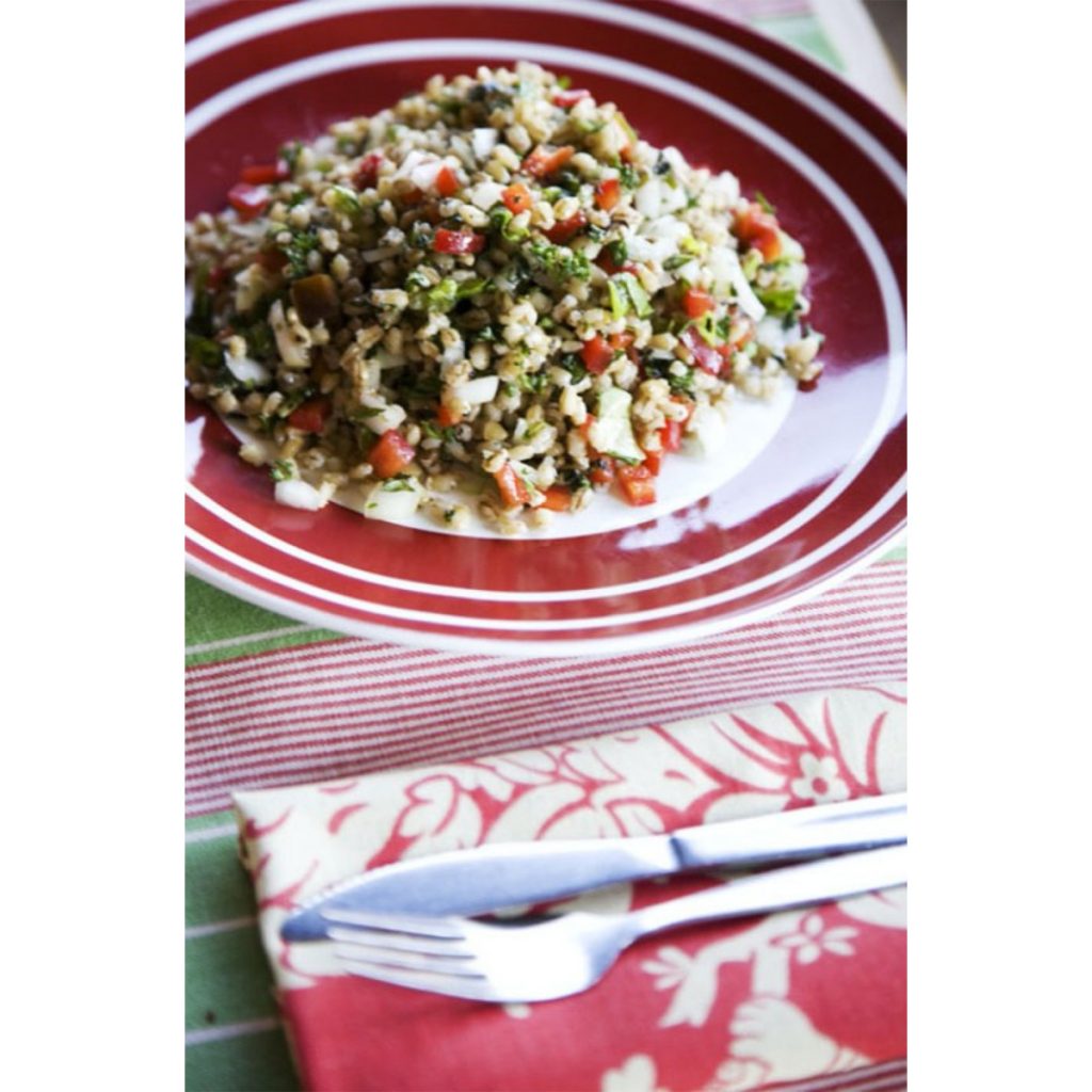 Barley Mint Salad Recipe