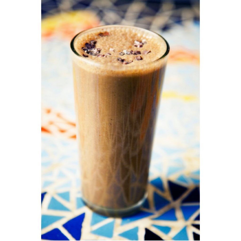 Carob and Almond Butter Shake