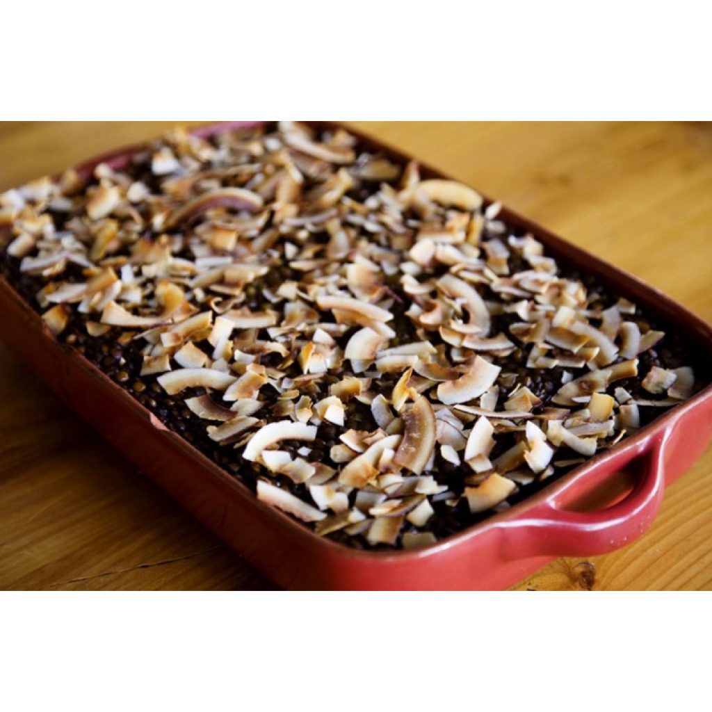 Coconut Lentil Bake Recipe
